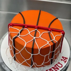 Basketball Game Cake