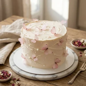 Butterfly Ecstasy Vanilla Cake