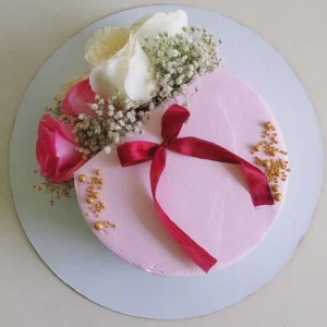 Colorful Rose Bouquet Cake for Her