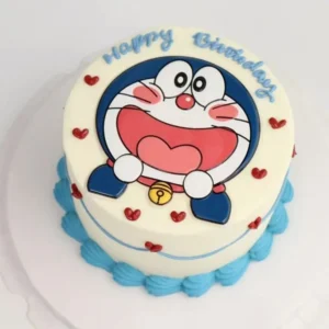 Doraemon Theme Cake