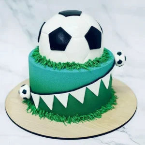 Football Fondant Cake