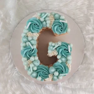 Letter licious Cake