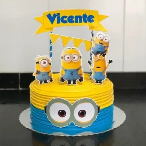 Minion Cake For Chocoholic