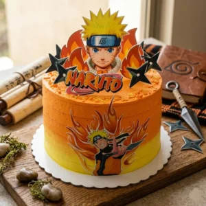 Naruto Cartoon Cake
