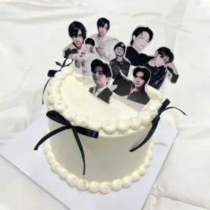 BTS Theme Birthday Cake